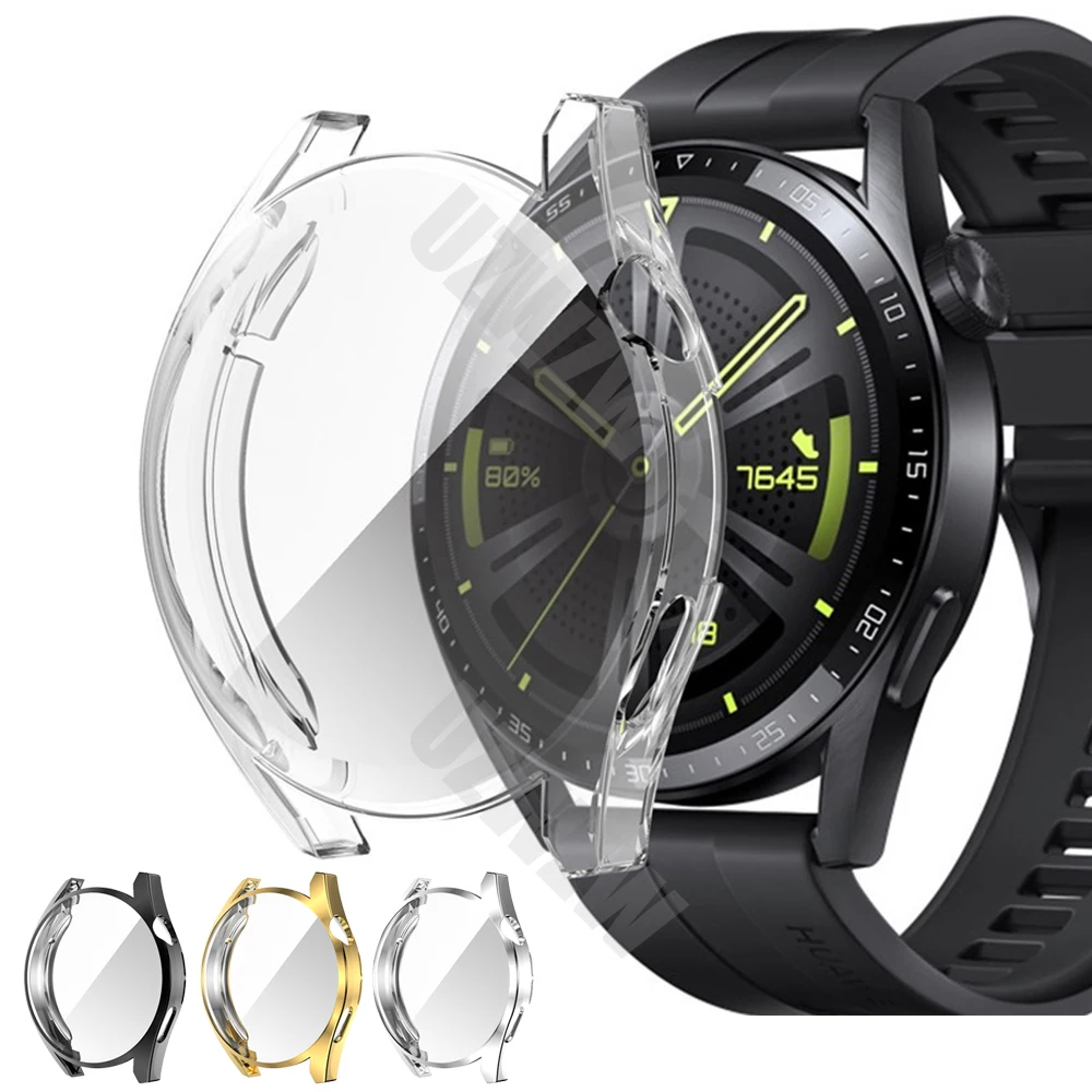 

Защитный Мягкий чехол из ТПУ для смарт-часов Huawei Watch GT 3 42 мм/46 мм