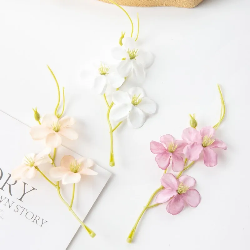 10 Stück künstliche Blume Seide Gänseblümchen DIY Candy Box Sammelalbum Garten Familie Weihnachten Dekorationen Hochzeit Blumenstrauß Zubehör – Detail 6