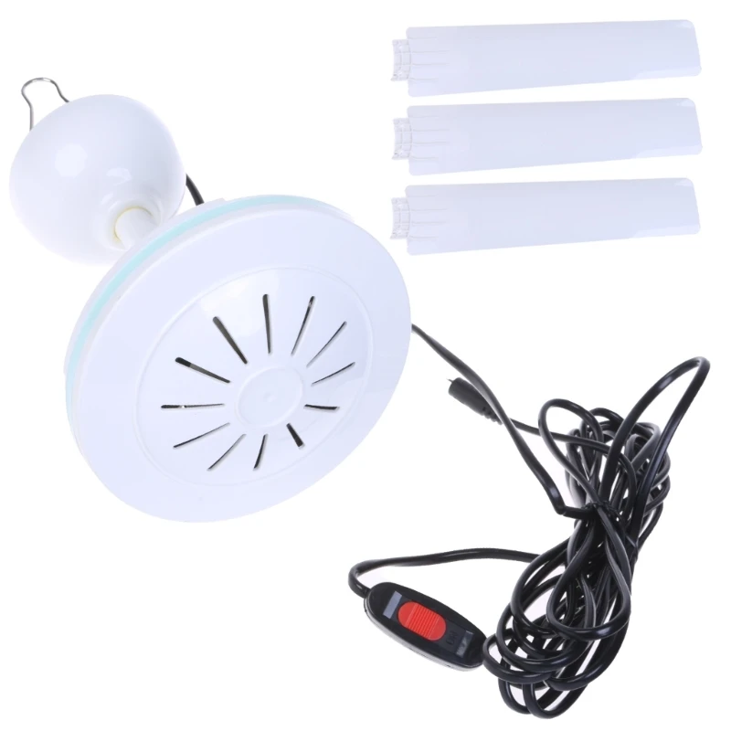 

12V 20W Открытый кемпинговый вентилятор Мощный и тихий для освежения потолочного вентилятора