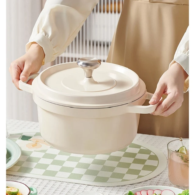 Style Non-Stick Stockpot & Lid - 24cm