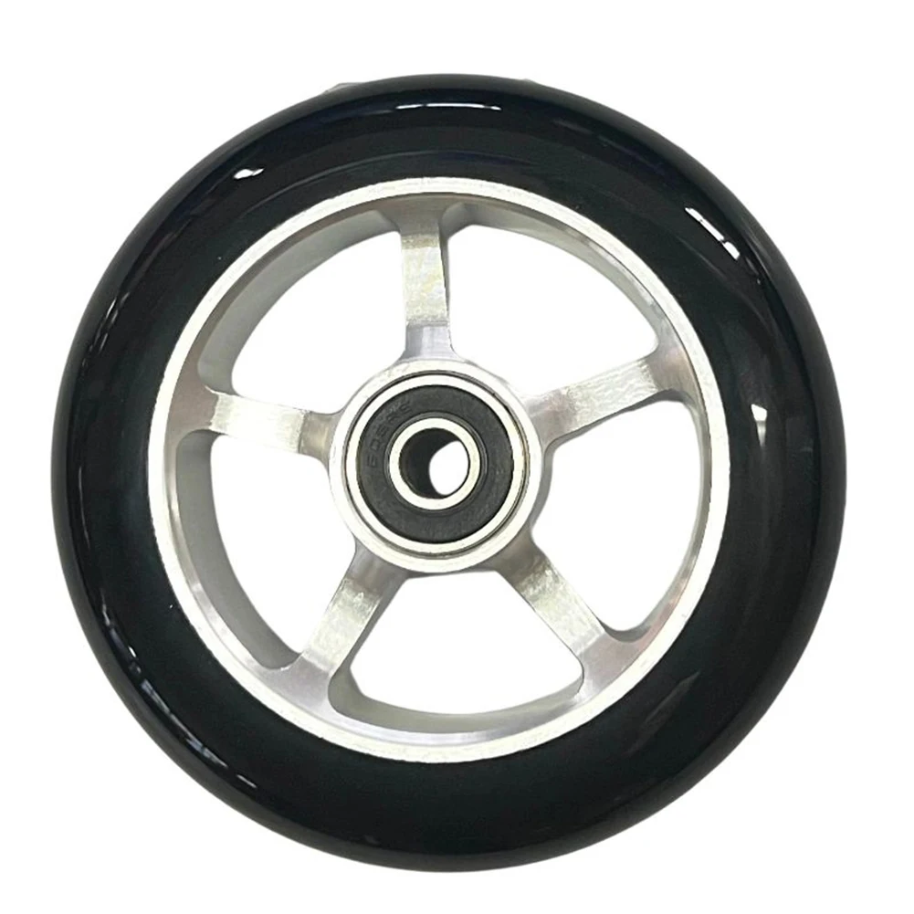 Stunt Scooter Wheels Scooter Tyre With Riding Experience Bearing Aluminium Alloy Rim 100x24mm Riding Experience Accessories