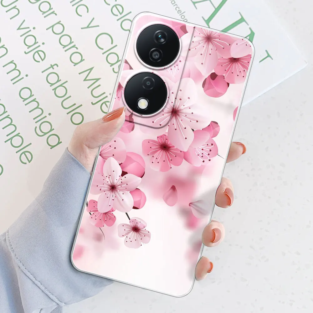 Clear Soft Silicone Protective Phone Case for Honor 90 – Transparent Smart Cover