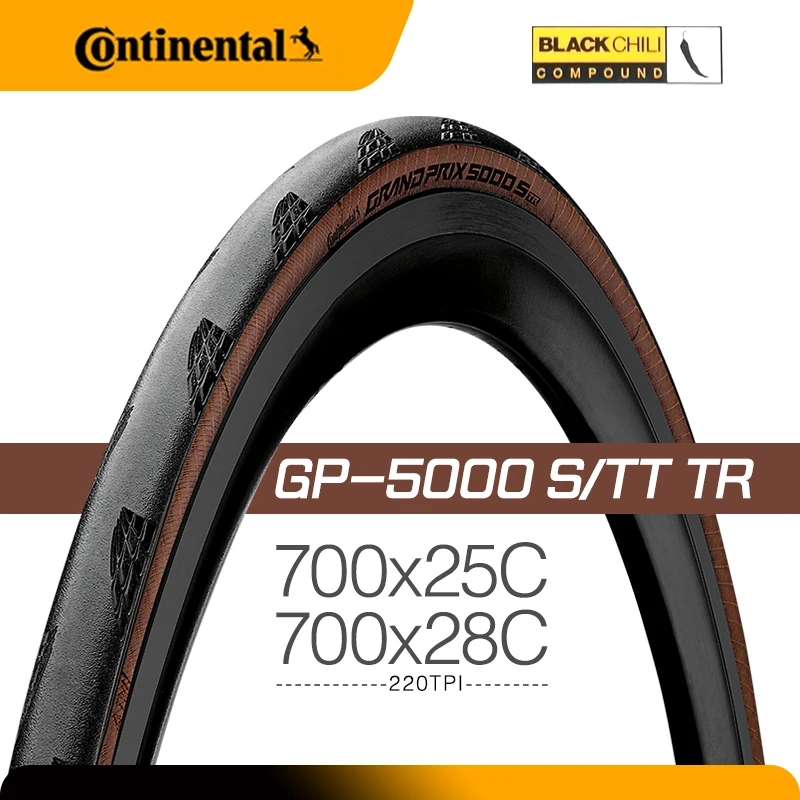 Pneu Bike Continental Grand Prix 5000 S TR Tubeless 700 x 28 - Bike Plus