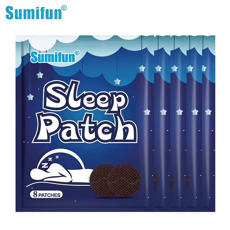 

24/40Pcs Sumifun Sleep Patch Medical Insomnia Treatment Plaster Herbal Sleep Aid Stress Anxiety Relief Chinese Sleeping Medicine