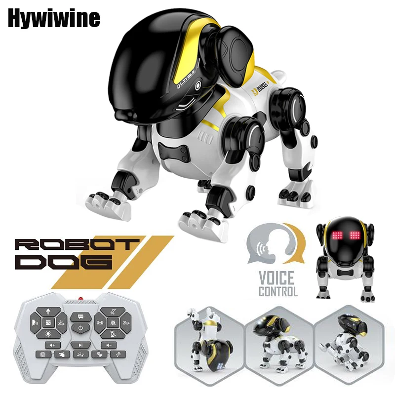 Interactive Robot Dog Toy with Voice and Dancing