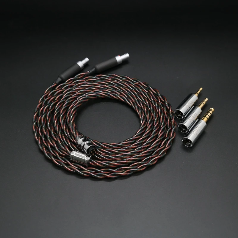 IvipQ-55 HiFi 7N OCC +  ձ  ⷯ ÷,  ̺, HD580 HD650 HD800 HIFIMAN ANANDA, 2.5 + 3.5 + 4.4mm