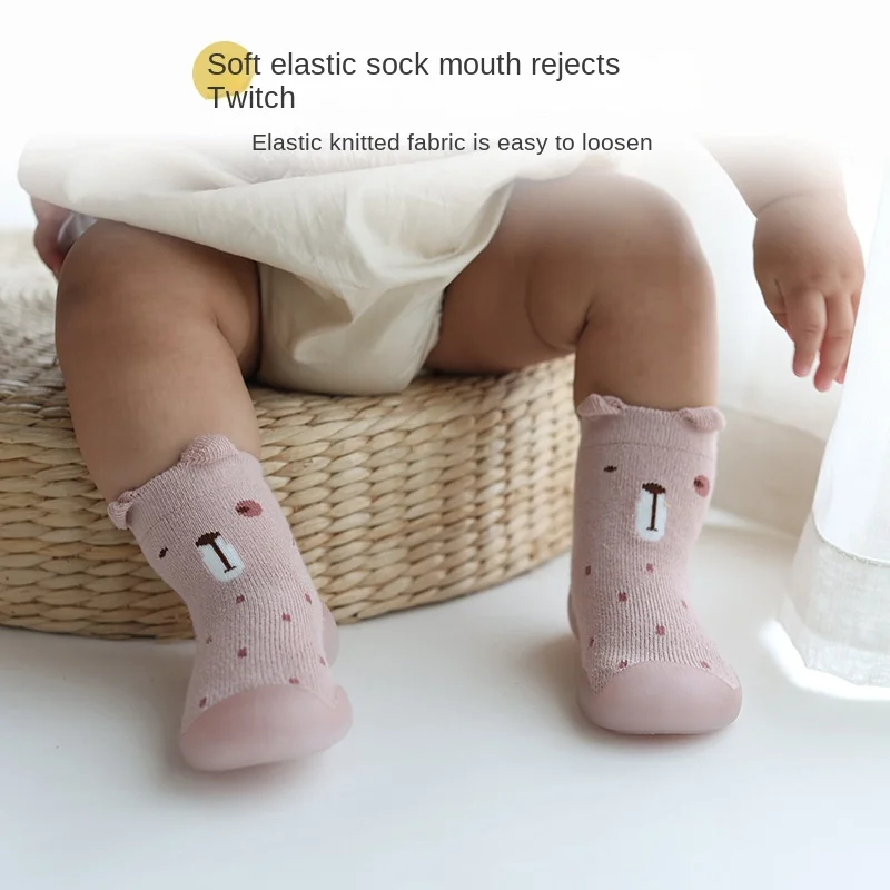Newborn Baby Shoes Soft Rubber Sole Sneakers