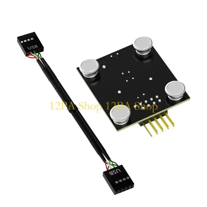 12PA USB 3.1 전면 패널 헤더 USB 9핀 Type-E 내부 마더보드 어댑터
