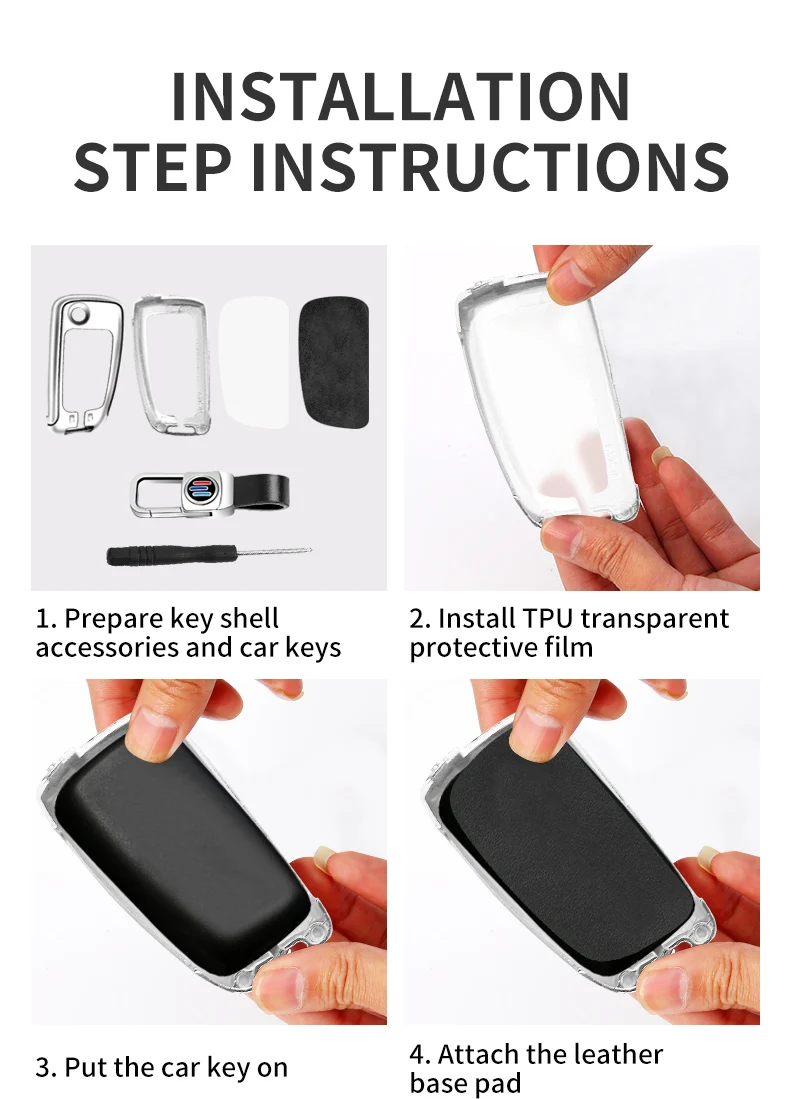 Custodia per chiave a scatto per auto in pelle di metallo Shell per Nissan Qashqai J11 X-trail Murano MAXIMA ALTIMA Juke Protector Fob accessori - Sf3f9e8ca44f14d14ab3795ef00908f8el