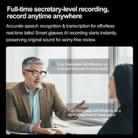 New 800W Camera AI Glasses Men Color-Changing Smart Translation Glasses Photo Video Recording Waterproof Call Smart Sunglasses - Image 6