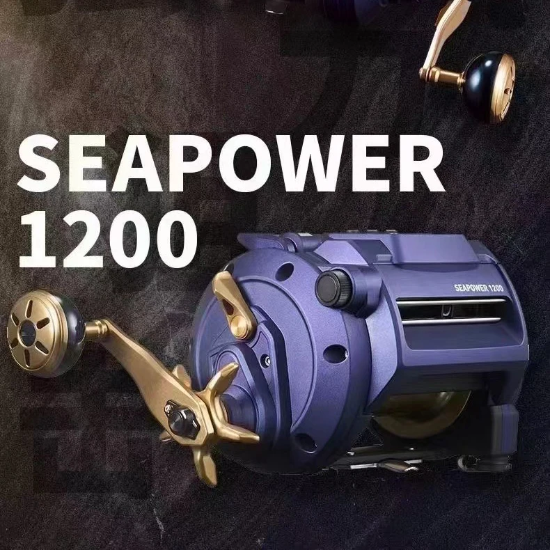 2023 Fishing reel Seapower 1200 800 Electric fishing reel made in
