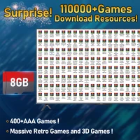 Carte de jeu Retrobat avec 3170 jeux pour ROG Ally/LEGION GO/AYANEO/OneXPlayer/Steam Deck Console de jeu portable/Windows PC pour N64 6