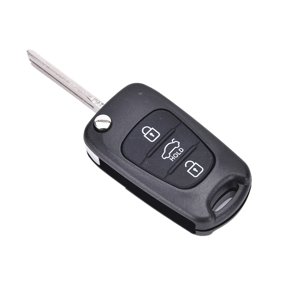 

3 Button Replace Flip Key Shell fit for KIA Rondo Sportage Soul Rio Remote Case