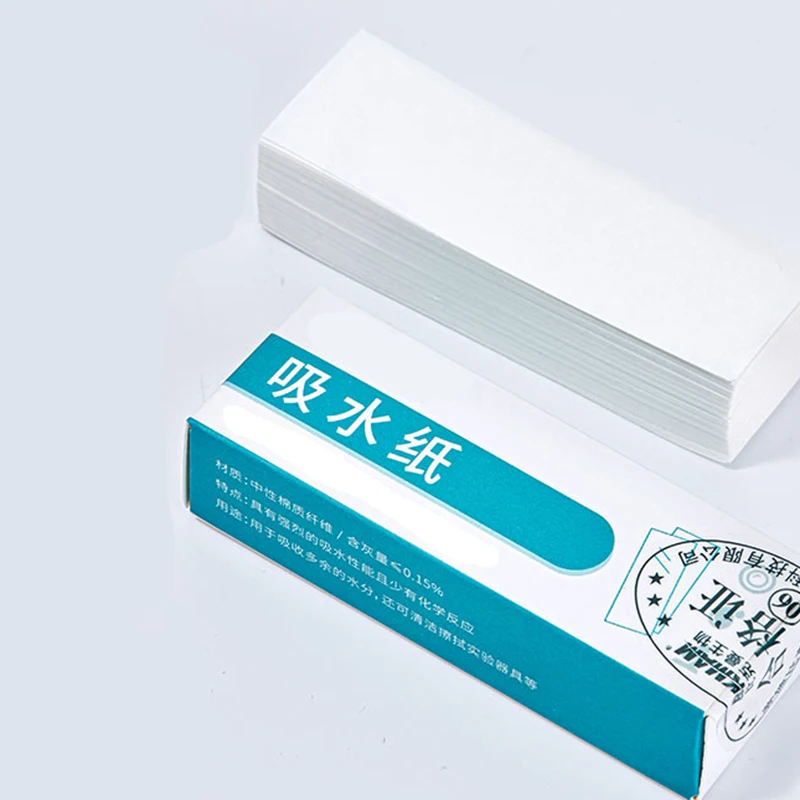 Laboratory Absorbent Filter Paper Chemical Biological Wiping Of Glass Slides Cover Slides Cleaning Dust Removal Teaching