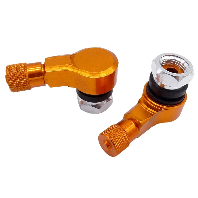 EVGATSAUTO 2 Pièces 90 Degrés Bouchons De Tige De Valve De Pneu