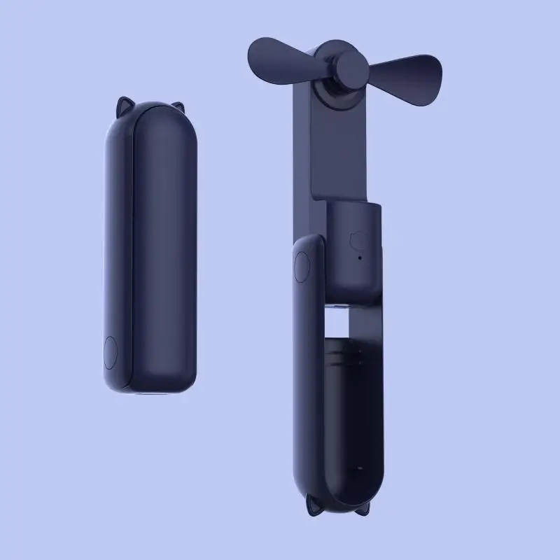 thumbnail image 1 of Portable Fan 3-in-1 Mini Handheld Cooling Fan Charging Small Pocket Fan Handheld Keychain Pendant Fan Children's Small Fan, 1 of 4