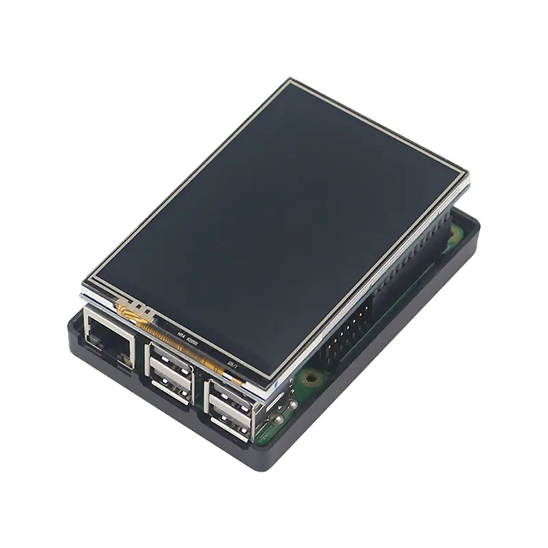 Raspberry Pi 3B Plus 3.5 Inch Touch Screen 320*480 TFT LCD GPIO Interface Display + ABS Case for Raspberry Pi 3 Model B/B+ image 3