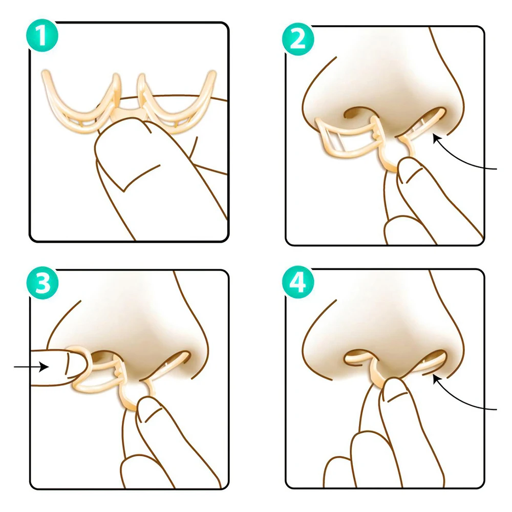 Anti Snoring Device Nasal Dilator Silicone Nose Clip Improve Sleep Sleeping Aid Device Anti-Snoring Improve Sleep Snoring