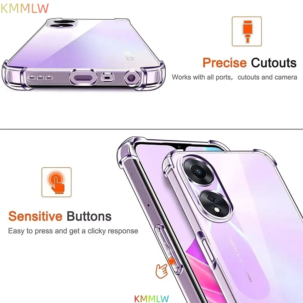 Shockproof Airbag TPU Protective Phone Case Cover