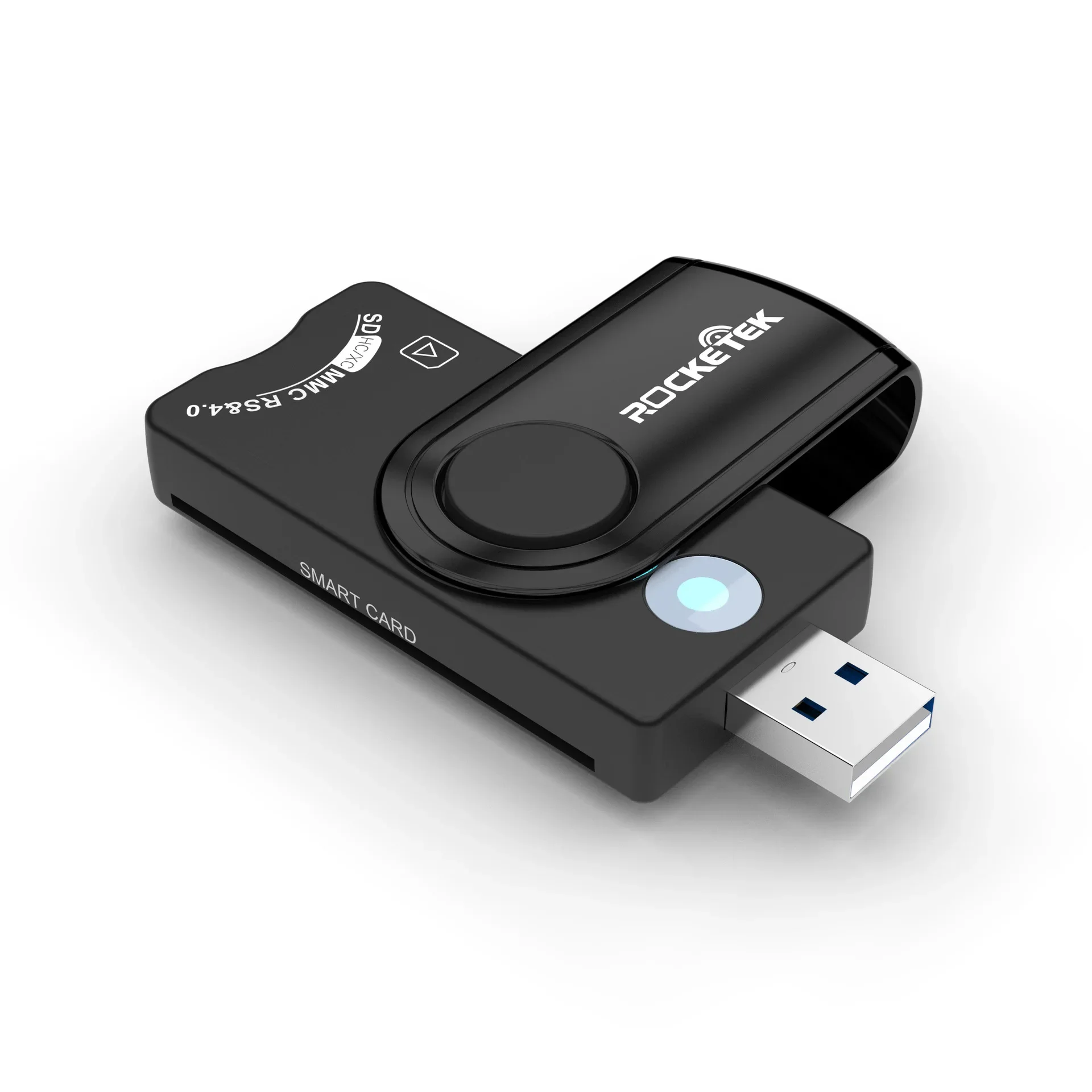 Cr310 USB 2.0 세금 신고 IC 스마트 외장 카드 리더, Tf Sim 메모리 카드 리더, 컴퓨터 액세서리용 어댑터