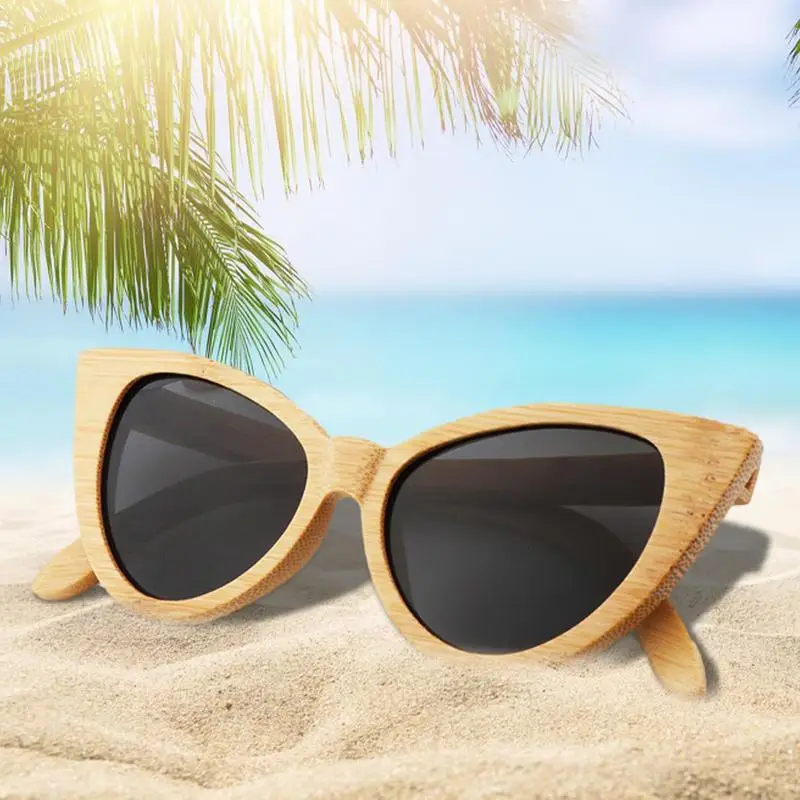 Bamboo Polarized Sunglasses for Outdoor Activities