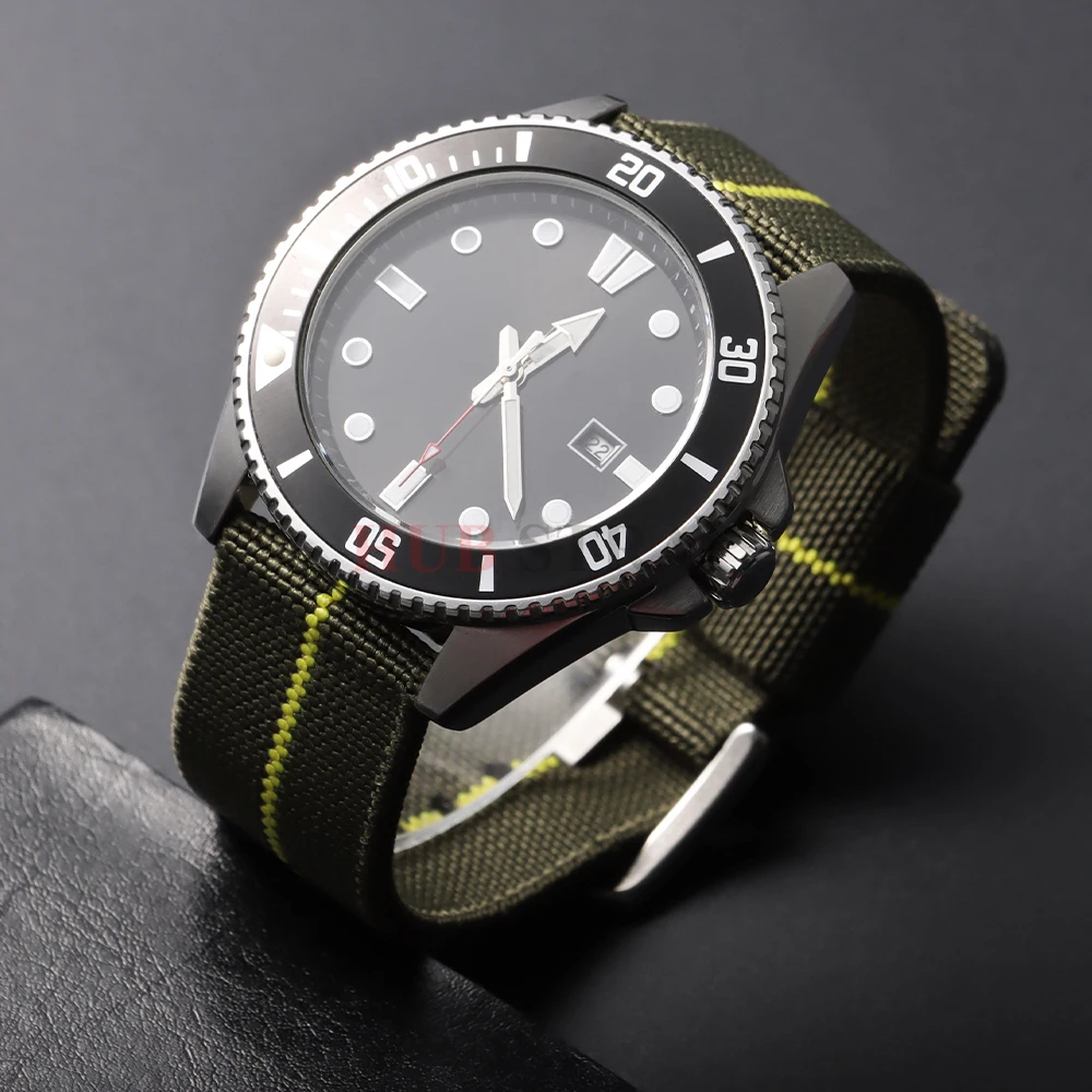 Woven Soft Nylon Canvas Watch Band - Sport Quick Release Wrist Strap