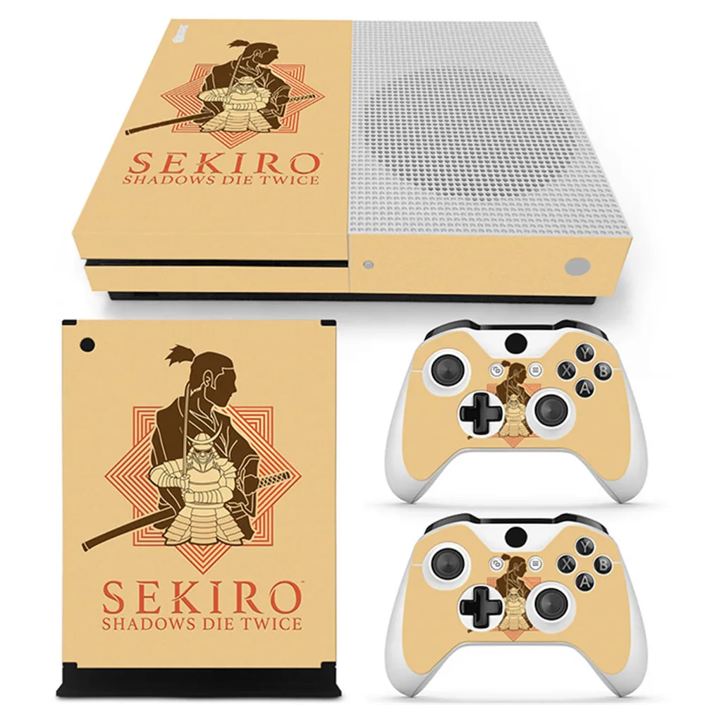 Skin Sticker Per Xbox One S Console Controller Decal Vinyl Cover Blood Sekiro Shadows Die Twice