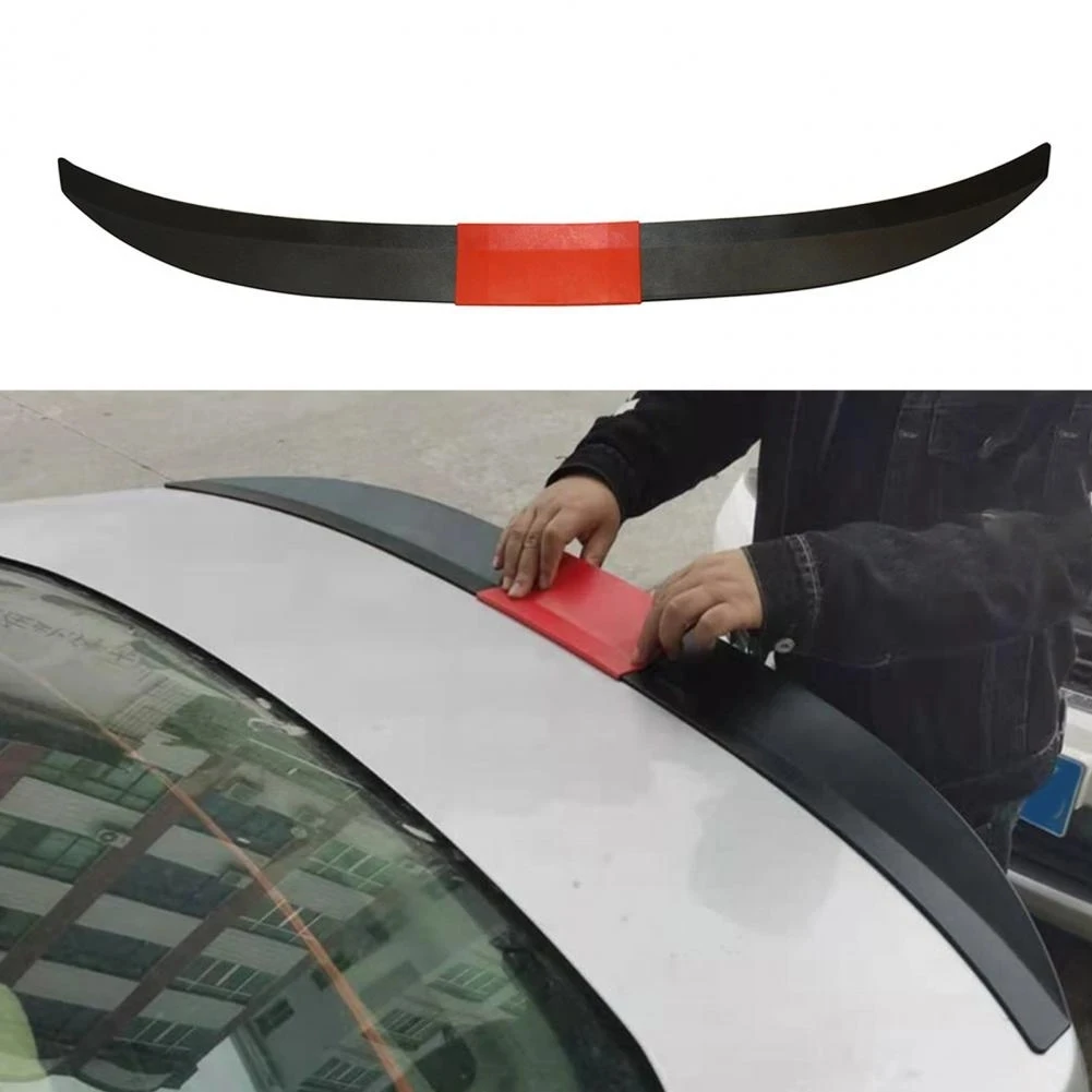 Car Spoiler 3-section Adjustable Universal Rear Spoiler Tail Wing DIY Parts Modification Accessories Easy to Install No Punching