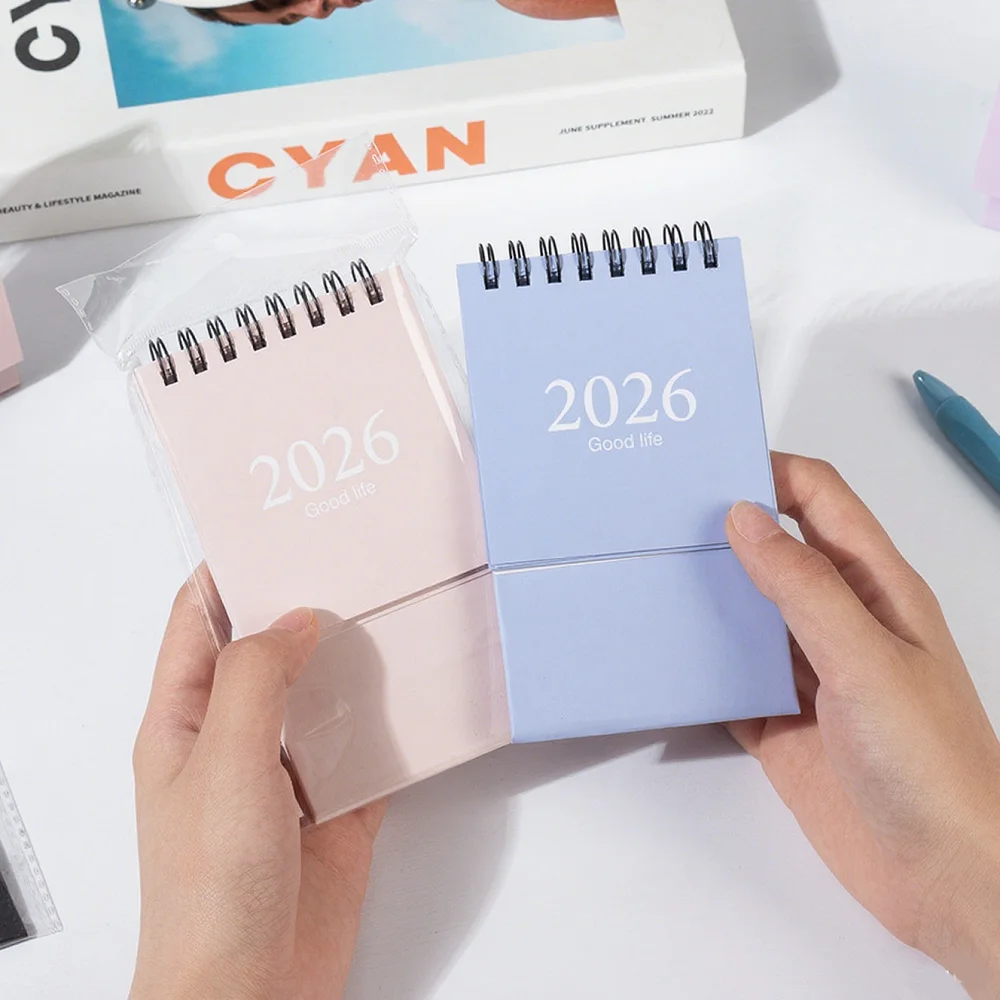 19-Month Aesthetic Paper Calendar for Daily Scheduling (Jan 2026 - July 2027)