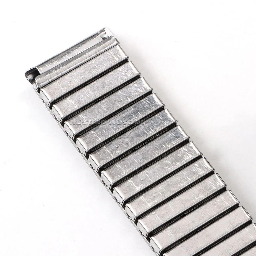 Edelstahlband 12mm 14mm 16mm 18mm 20mm 22mm Gummiband Metall Uhrenarmbänder Ersatzarmband Universalarmband – Detail 4