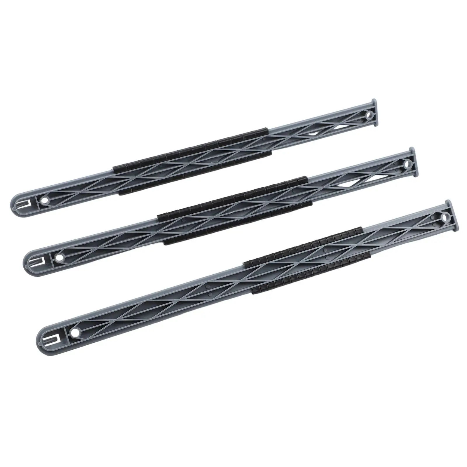 3pcs/Set Plastic Socket Organizer 1/4 3/8 1/2 Inch Socket Tray Rail Rack Storage Holder 1/4 3/8 1/2 In Socket Clip Rail Surpport