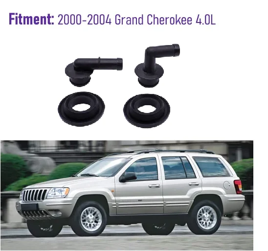 PCV Valve & Grommet Set fit for 20002004 Jeep Grand Cherokee 4.0L