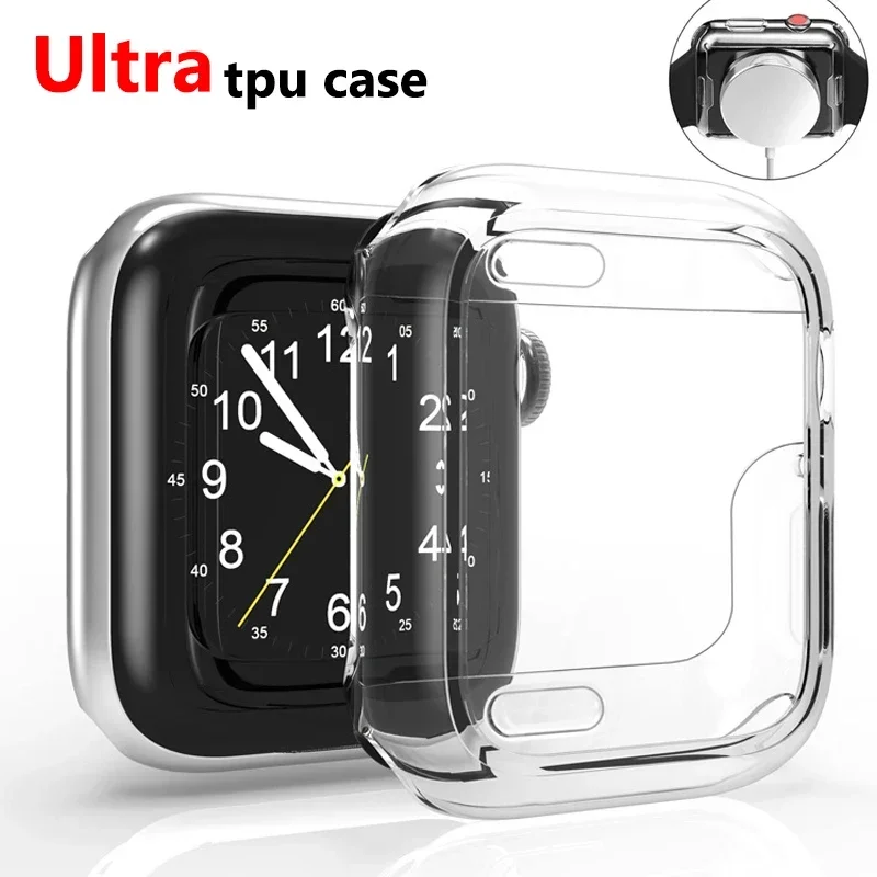 

Strap for Apple watch band 45MM 44MM iwatch 41MM 40MM wrist bracelet Screen Protector Case Apple Watch Serie 8 7 SE 6 5 4 3 band