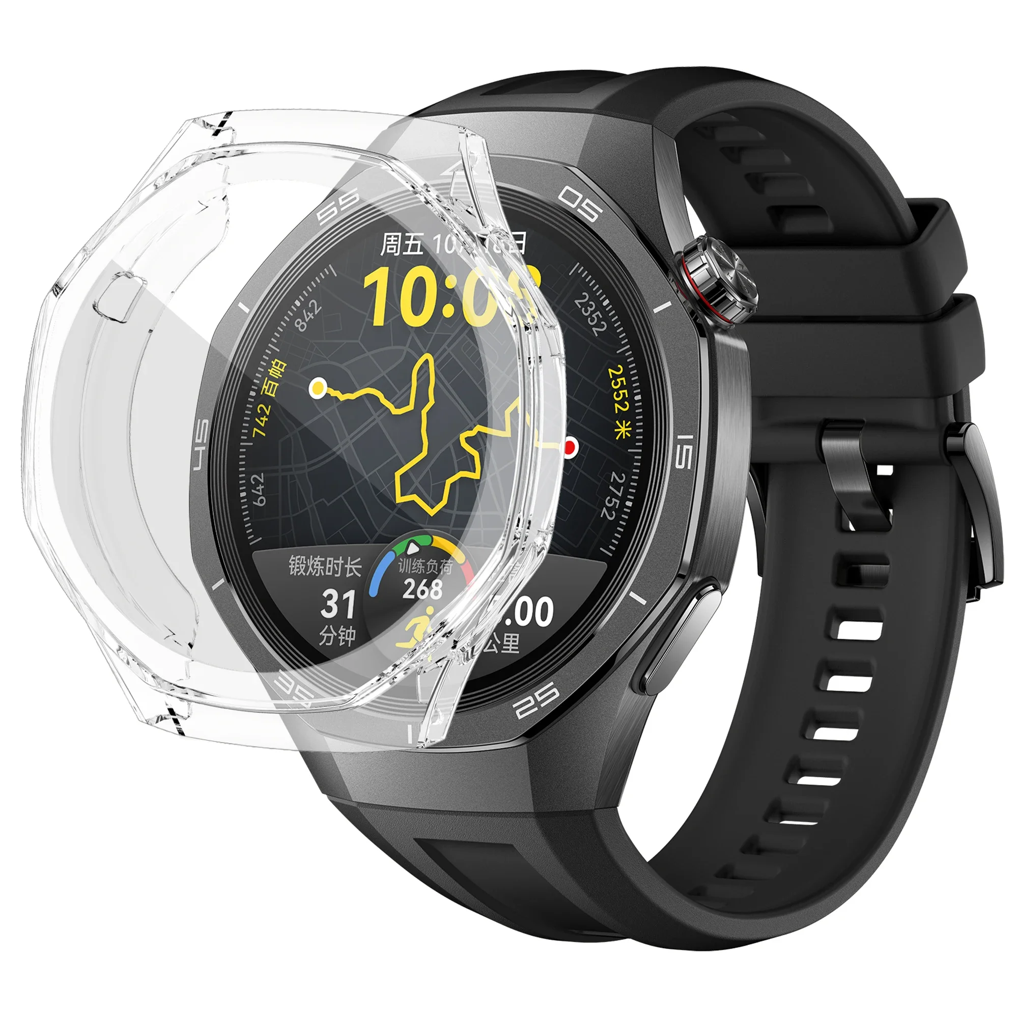 TPU Anti-Scratch Full Cover Bumper with Screen Protector