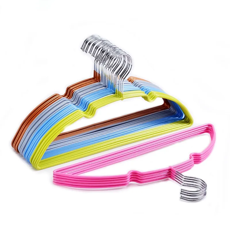 5Pcs Multifunctional Wet and Dry Household Strong Hanger for Hanging Clothes Bedroom Wardrobe Socks Anti-Slip 30kg Bearing 5