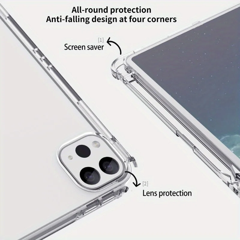 Versatile Flip Cover Protective Case with Smart TPU Design