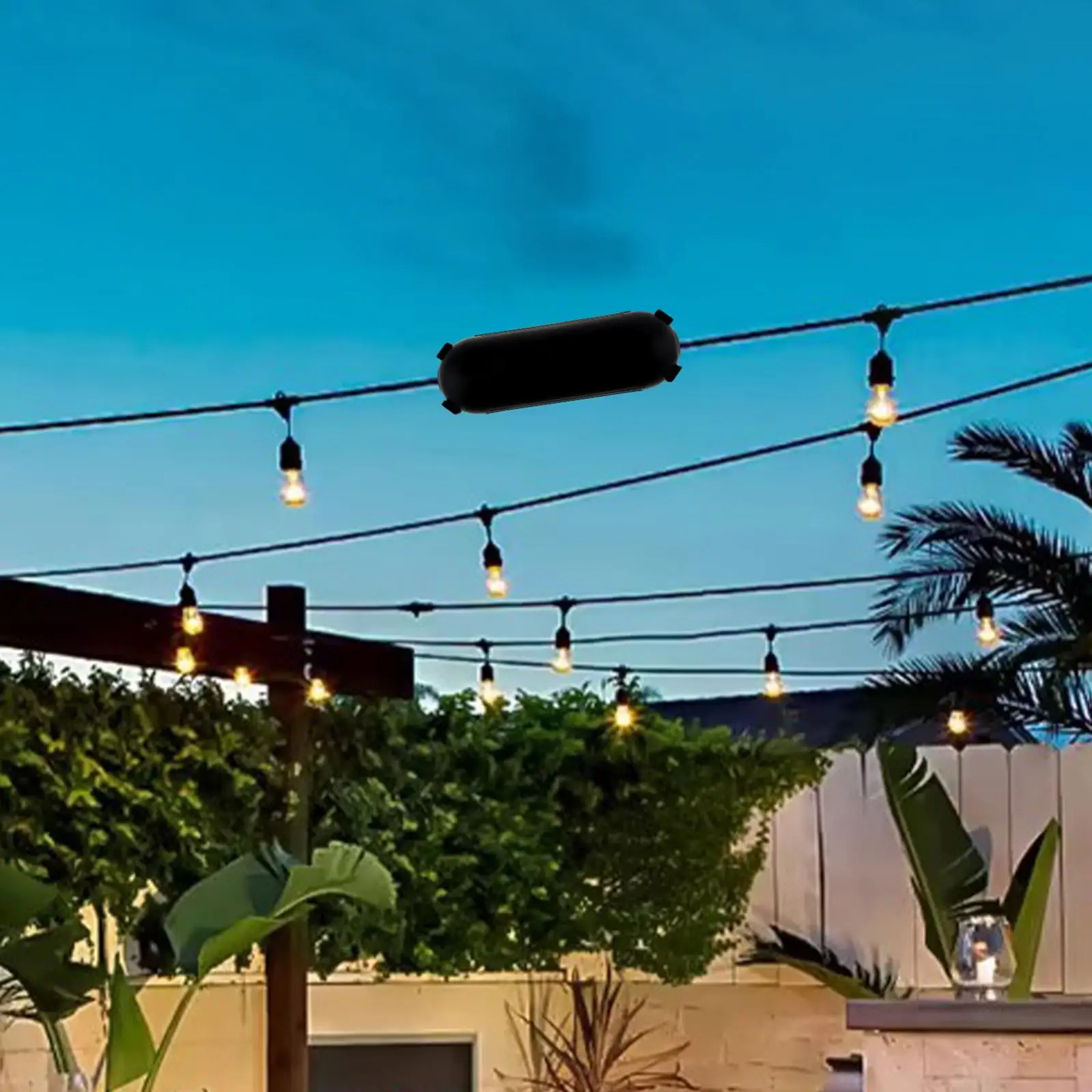 Outdoor Extension Cord Protective Cover Water Electrical Connection Box for Plugs Wires Lights Water Resistant Holder