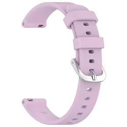Elegant 14mm Silicone Watchband Bracelet - Official Soft Strap for Enhanced Comfort (Purple)