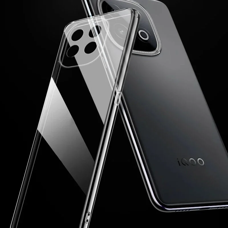 Clear Transparent Soft TPU Silicone Protective Phone Case Back Cover
