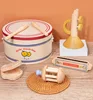 Wooden Xylophone Drum Set For Toddlers,Montessori Baby Musical Instruments Toys, Drum Set Percussion Instruments Musical Toys 6
