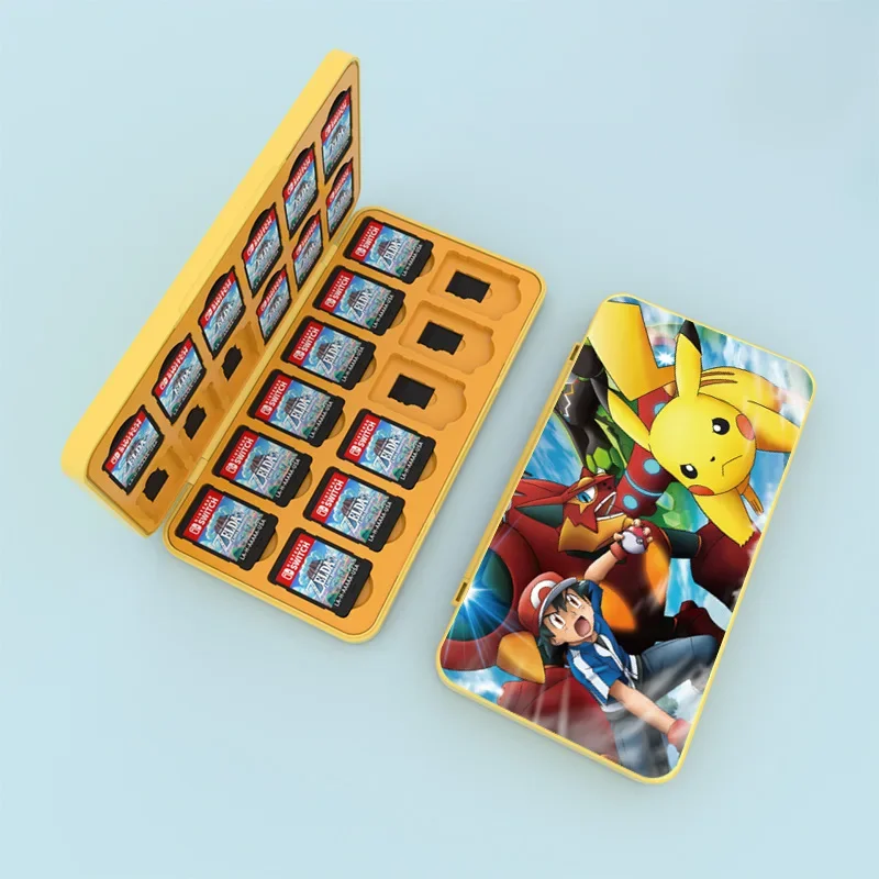 Nintendo Switch - （しらす）ニンテンドースイッチ　ピカチュウ　2台　+　収納ケース Nintendo Switch - （しらす）ニンテンドースイッチ ピカチュウ