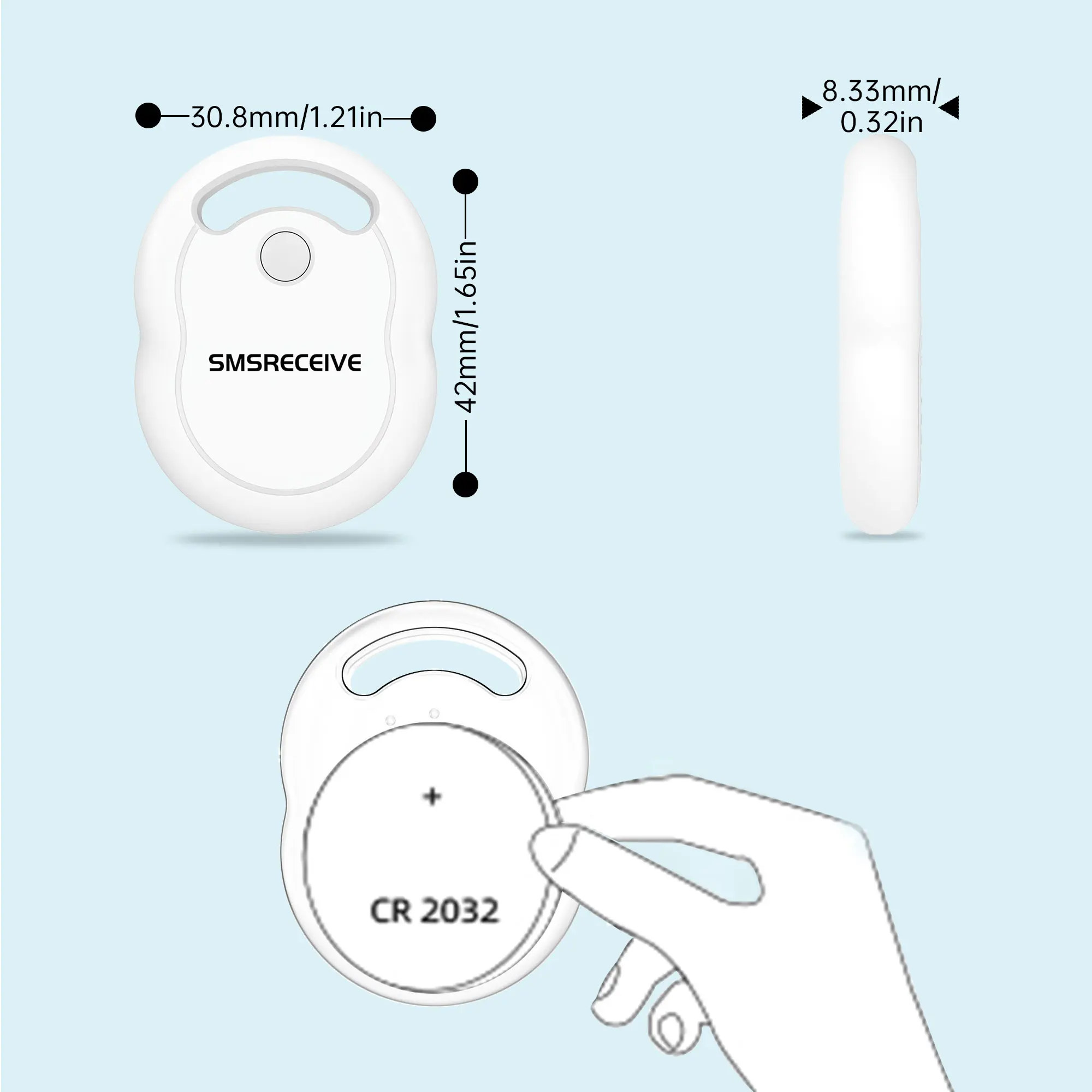 Mini GPS Tracker Apple Find My - image 6