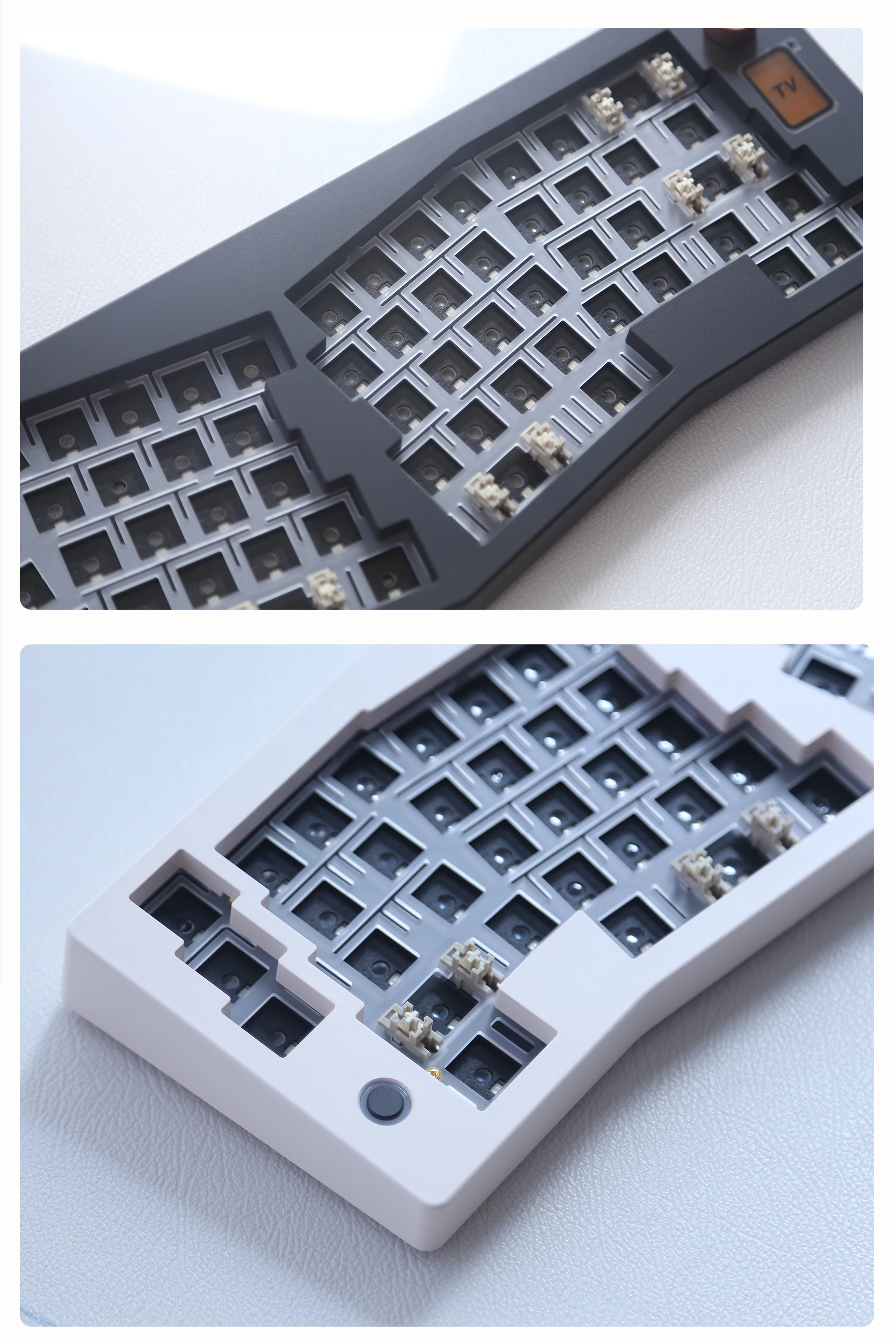 Com Fio, Bluetooth, 2.4Ghz, VIA-Programável, Hot Swappable, Mac, Mac, Mac, ABM066