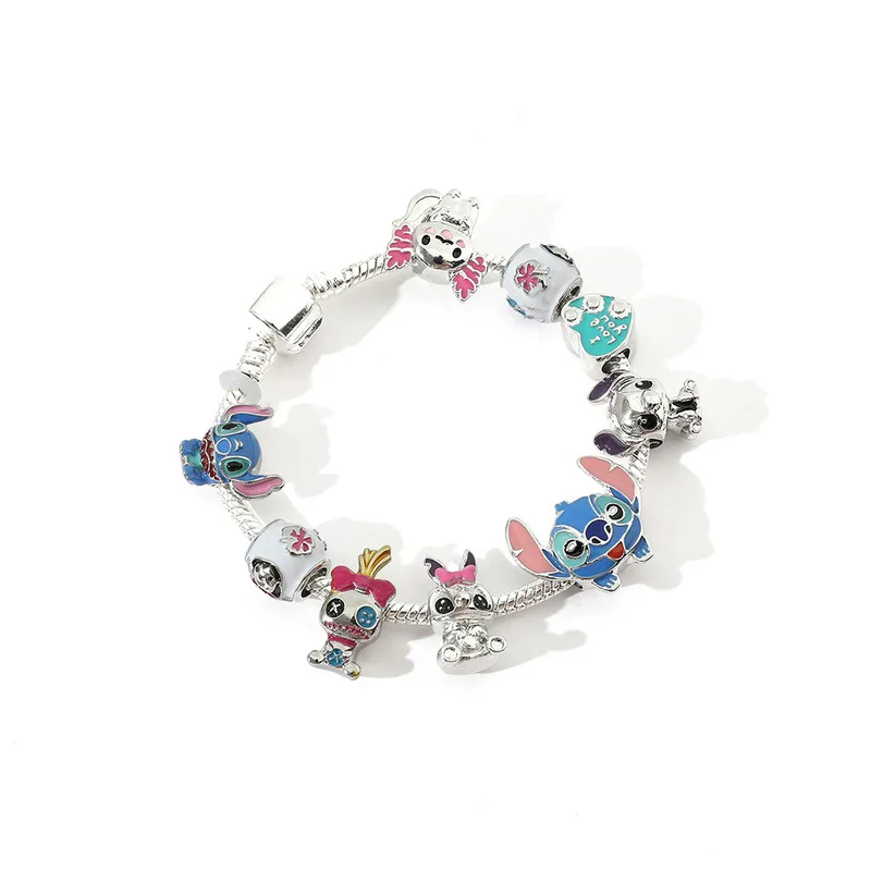 Anime Cartoon Bracelet Creative Diy Alloy Bracelet Jewelry Beads For Men And Women Gifts Anime Peripherals