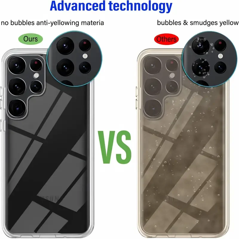 360 Full Body Protector Hard PC Cover - Double Transparent Shockproof Case