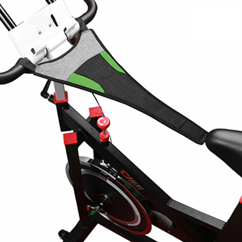 MTB Bike Trainer Frame Bicycle Sweat Cover Guard Net Catcher Absorbs Sweat Strap Protection Turbo Trainer Belt Elastic Indoor