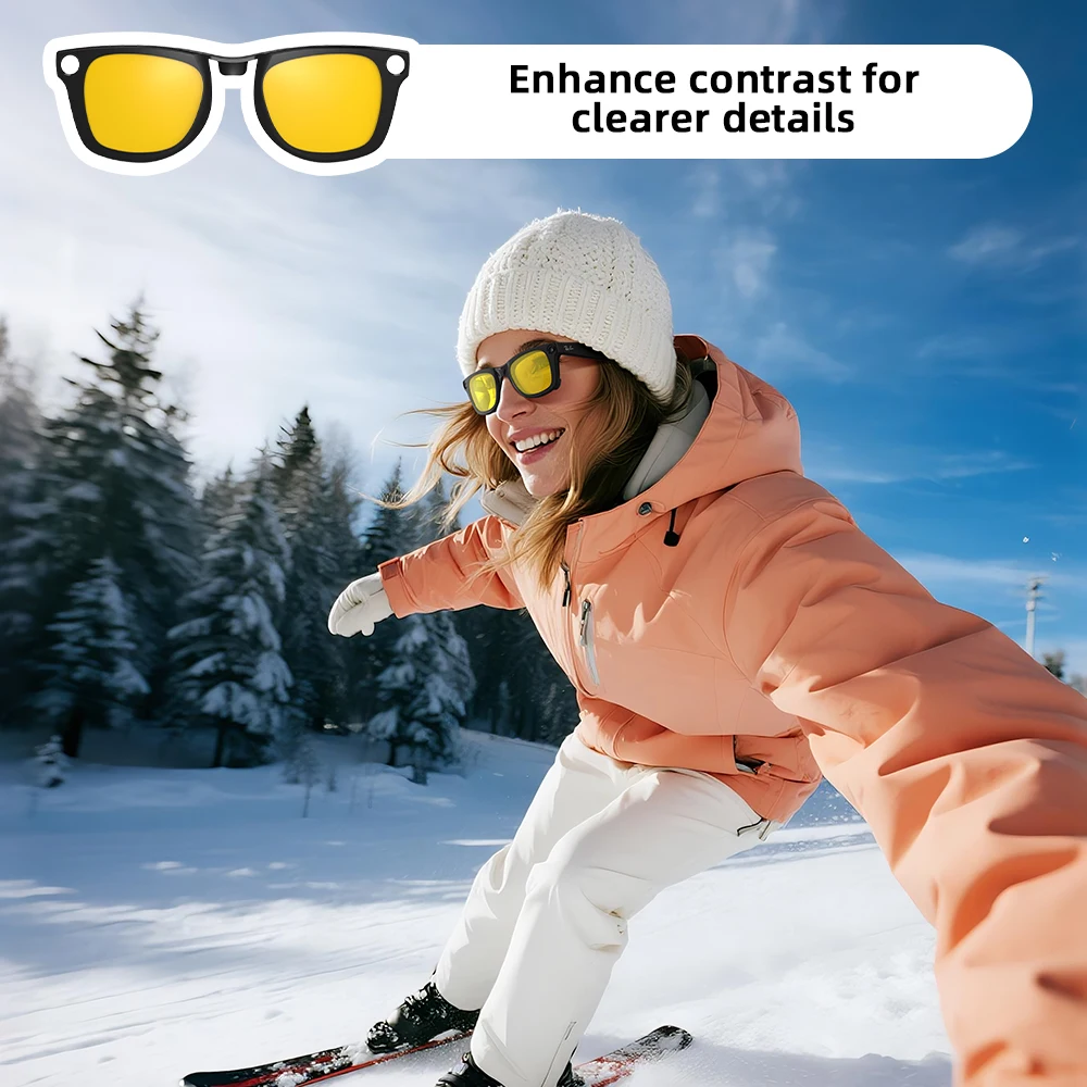 مشبك نظارات Hibloks الذكي لنظارات Ray-Ban Meta Way...