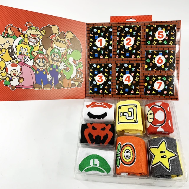 Coffret cadeau - Chausson Mario - Chaussette Mario