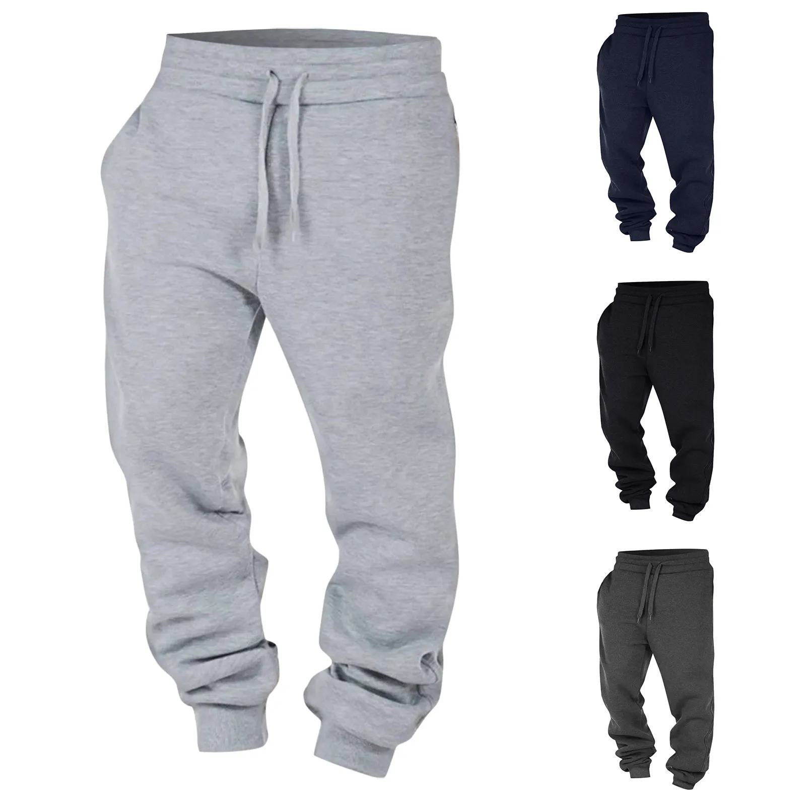 Description Picture 2 of itemMan Pants Workwear Sportswear Sweatpants Gym Joggers Baggy Straight Summer Y2k Tracksuit Luxury Big-Size Trousers Pantalones