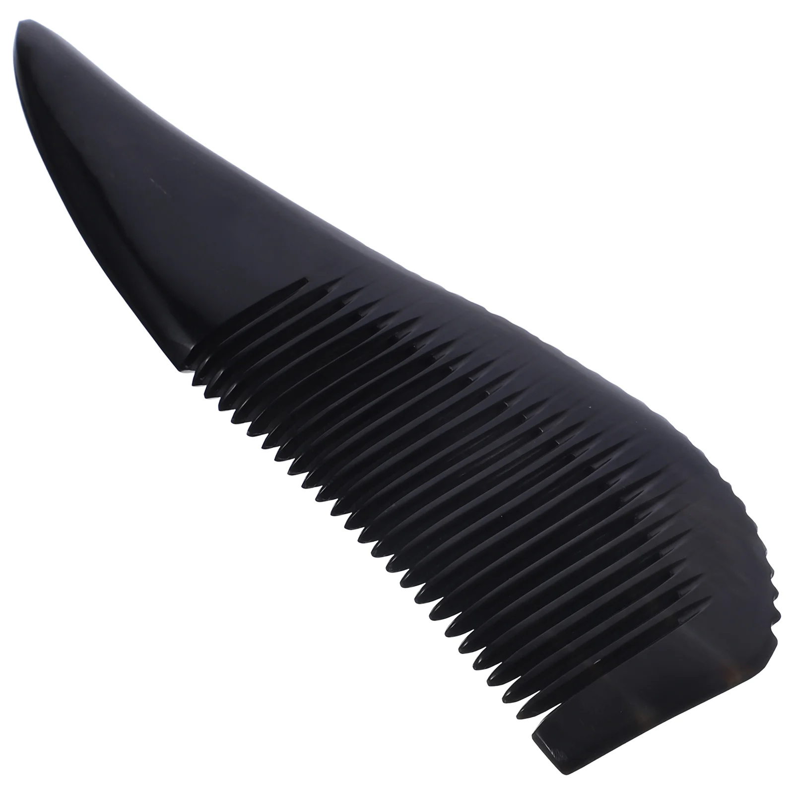 

Scalp Massage Comb Buffalo Horn Comb Kids Womens Fine Tooth Hair Styling Accessory Anti-hair Loss Horns for Curls Haircut